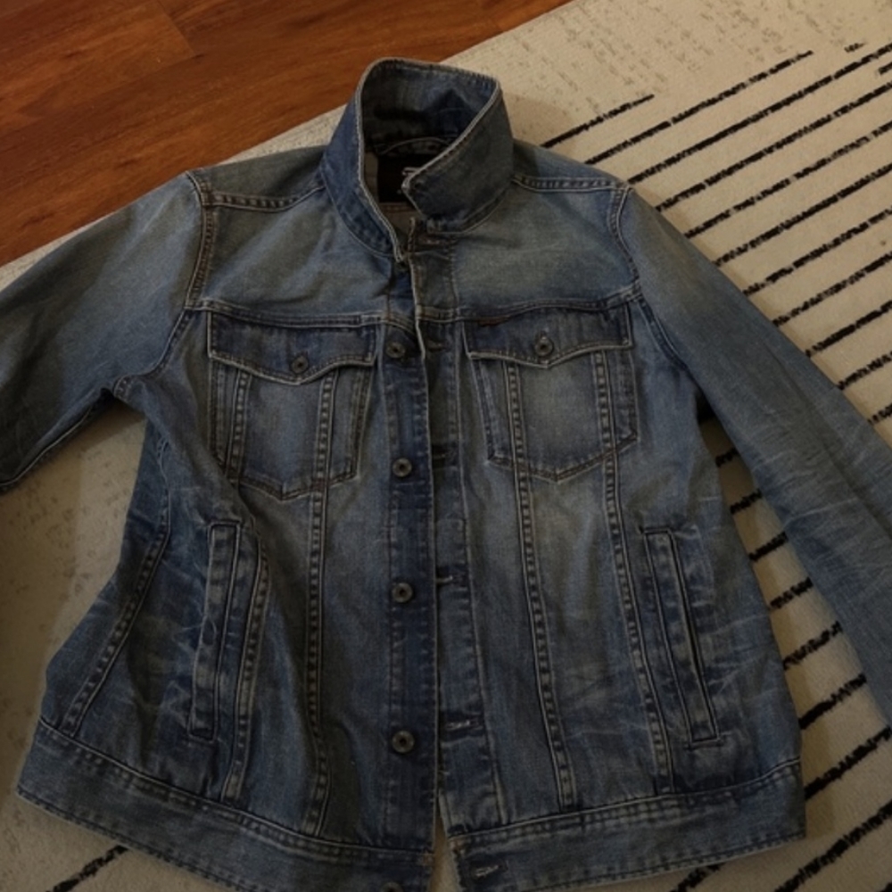 G star raw denim jacket XL